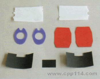 【供應】快巴紙-青稞紙-PVC-PET等成型絕緣墊片