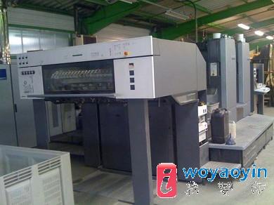 【二手】01年海德堡CD102雙色酒精電腦印刷機